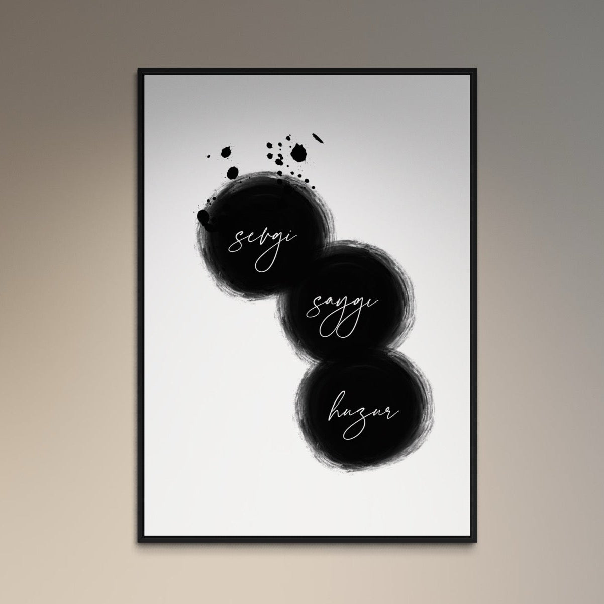SEVGI - SAYGI - HUZUR Poster