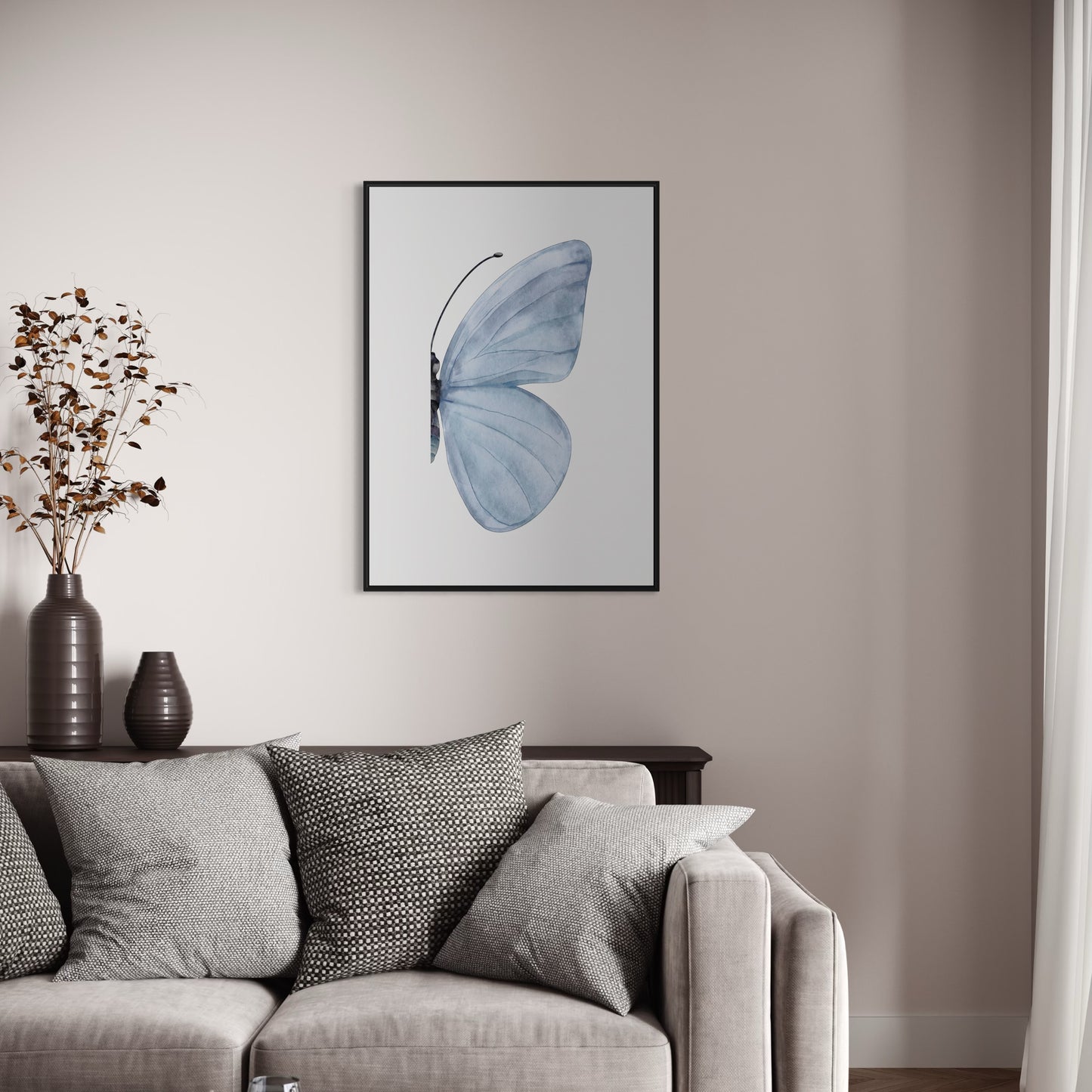 Butterfly in blue | rose no2