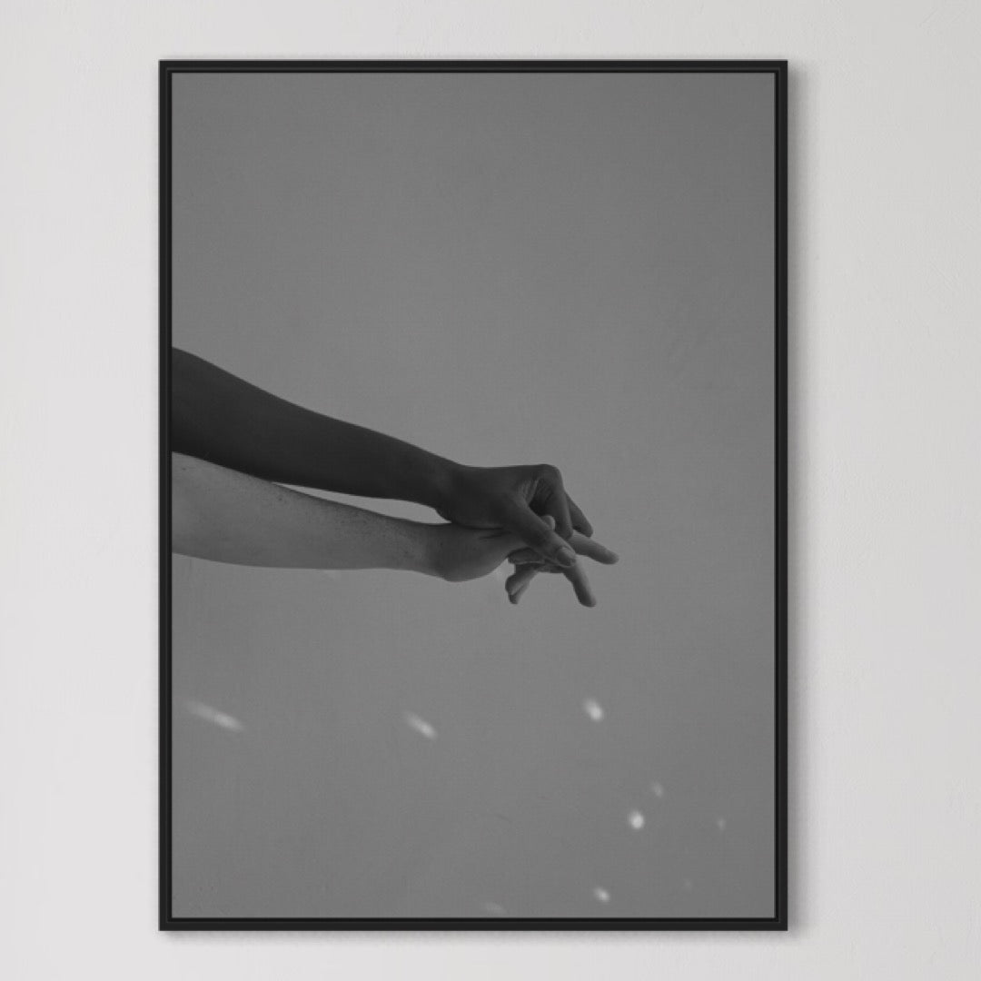 Holding Hands Poster