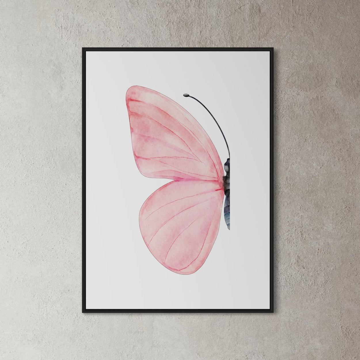Butterfly in blue | rose no1