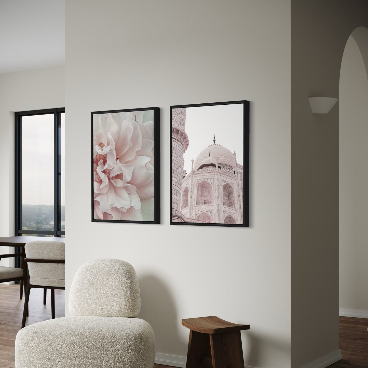 2er-Set Mosque Rose