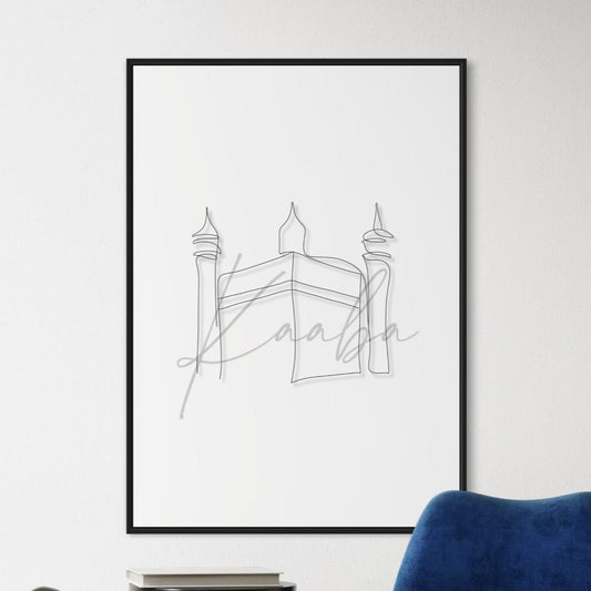 KAABA abstrakt Poster