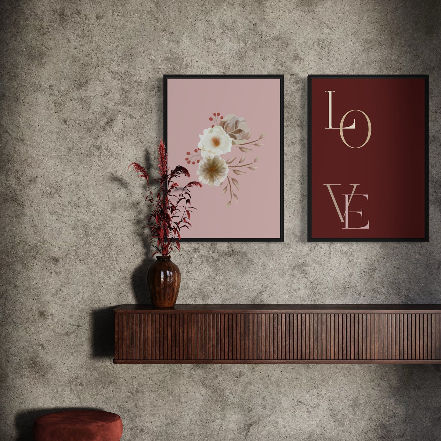 2er-Set LOVE