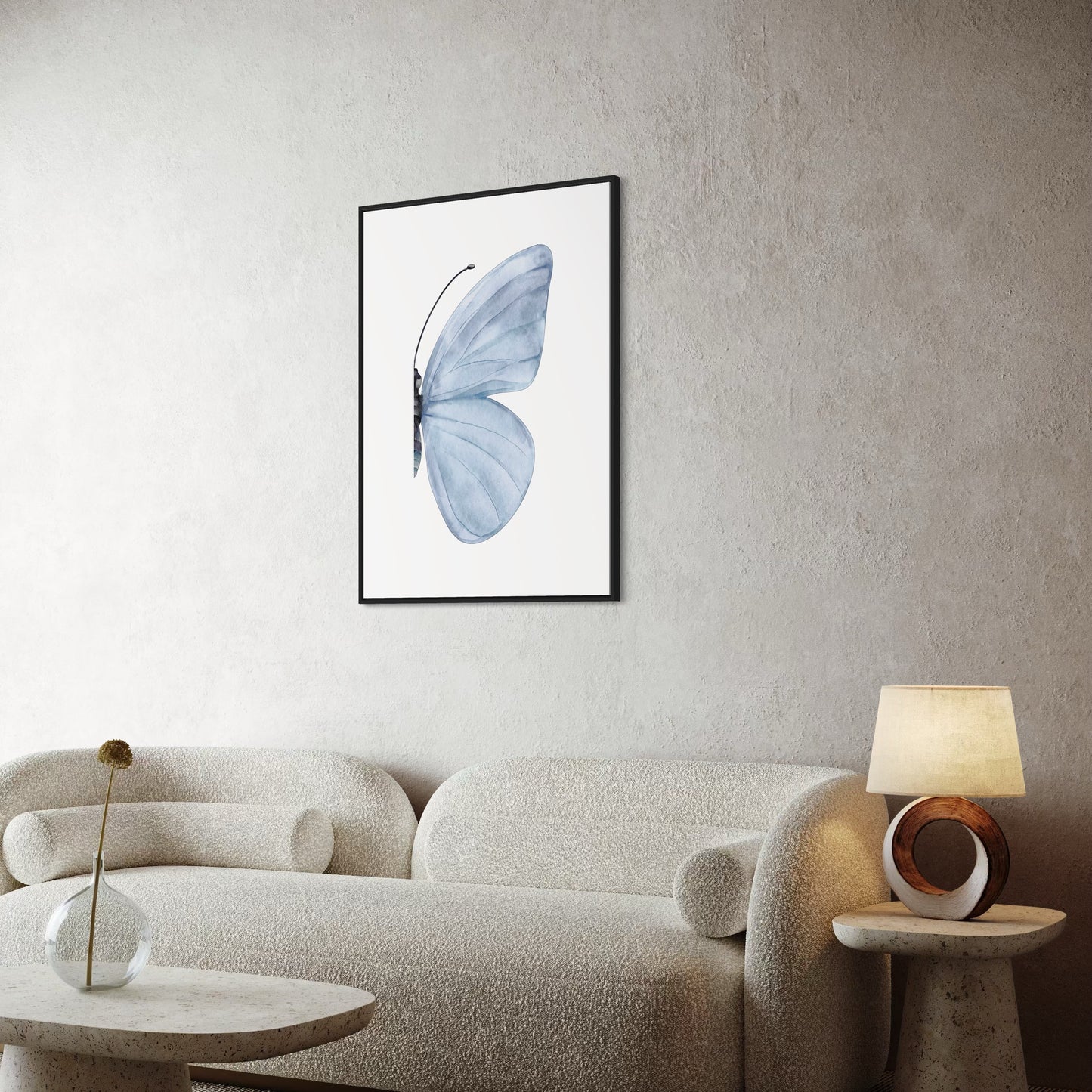 Butterfly in blue | rose no2