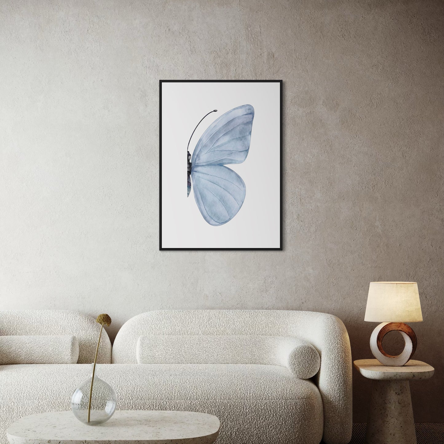 Butterfly in blue | rose no2