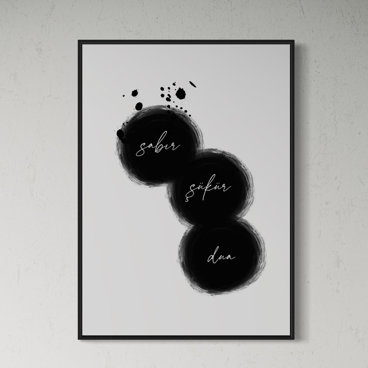 SABIR - ŞÜKÜR - DUA Poster