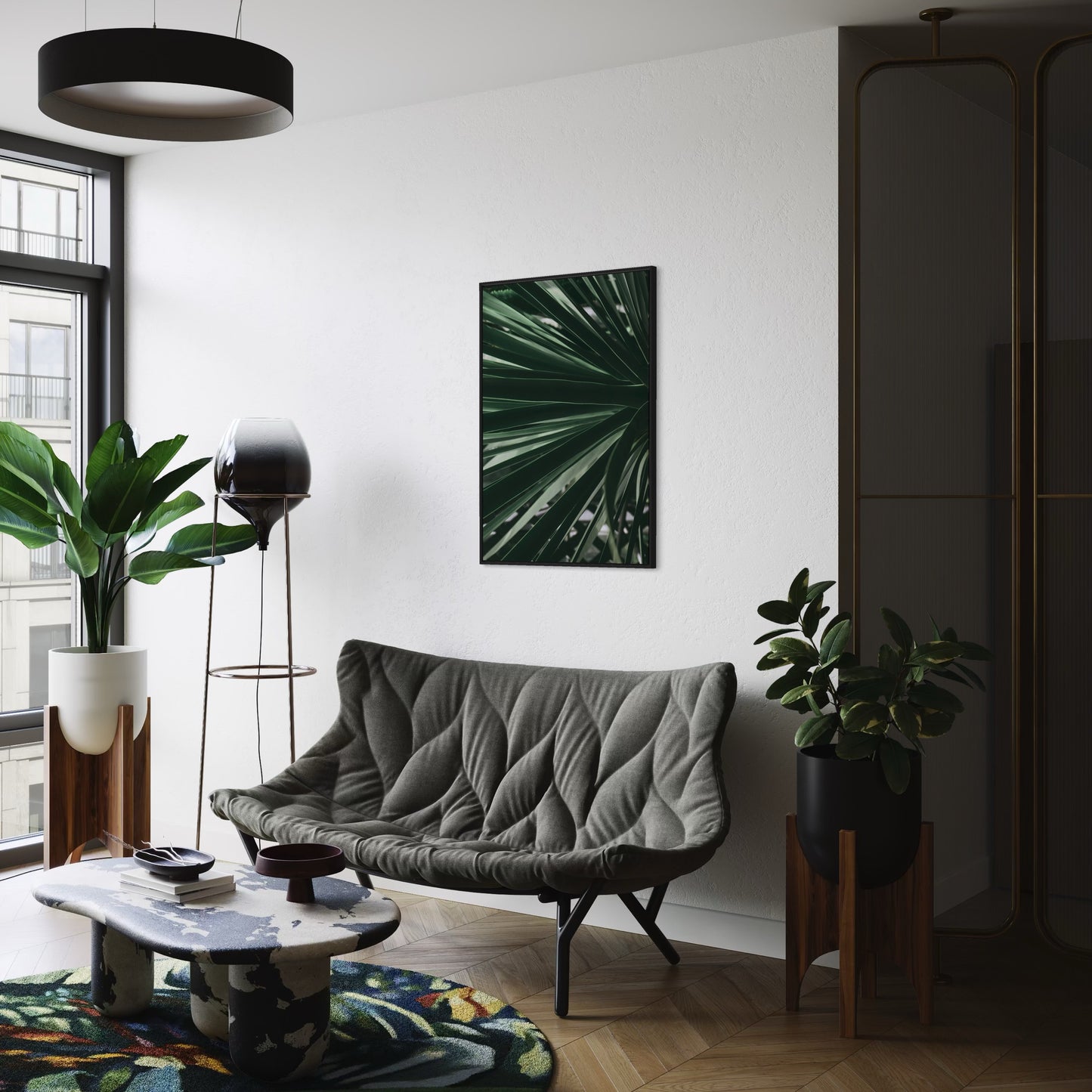 PLANT in green Poster