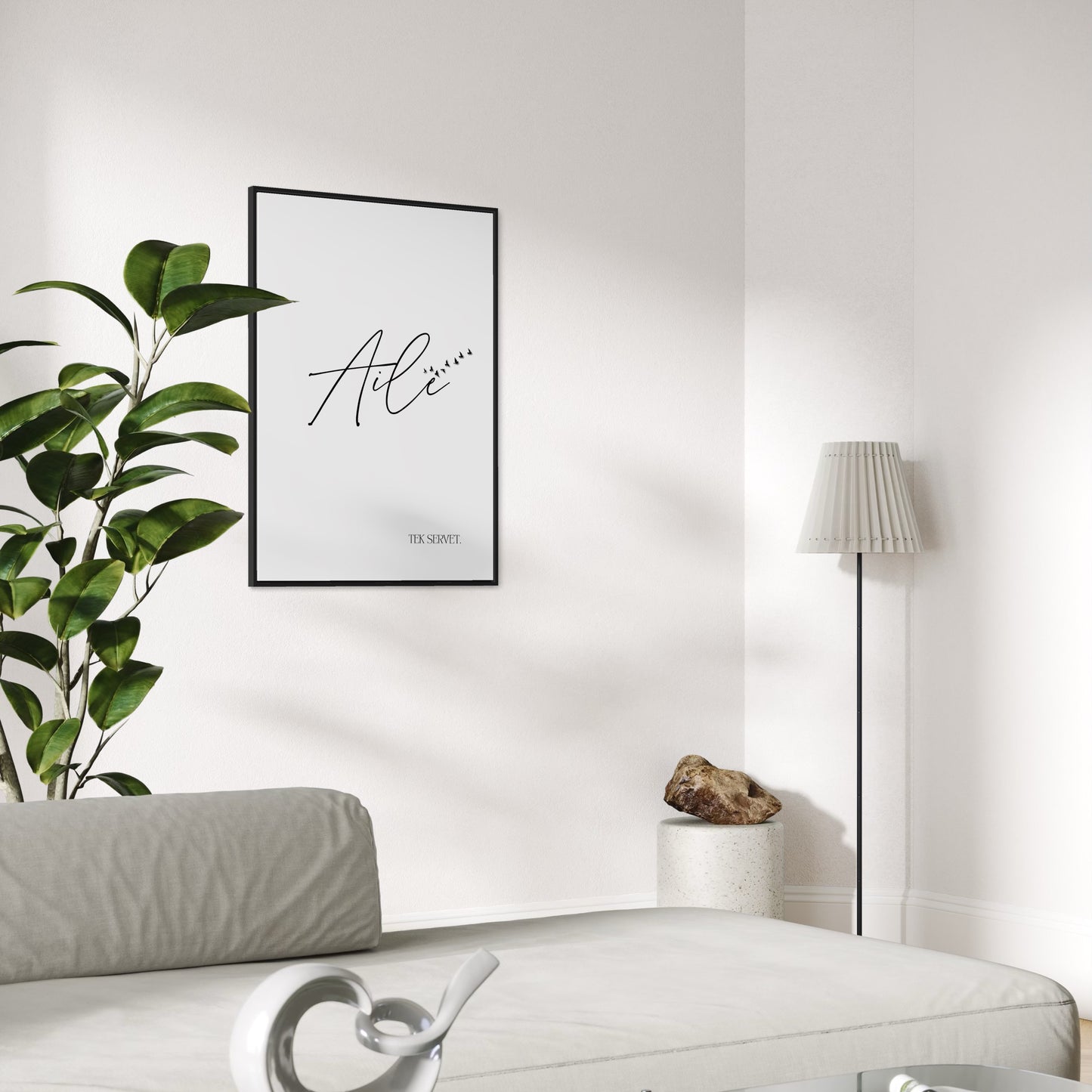 AILE - tek servet Poster