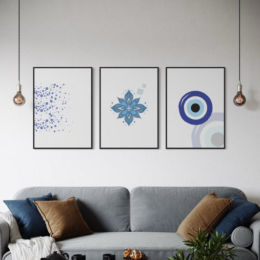 3er-Set NAZAR Poster