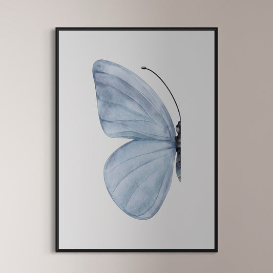 Butterfly in blue | rose no1