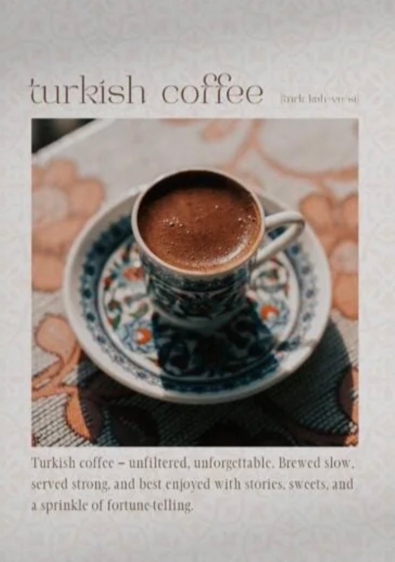 3er-Set Poster turkish delights