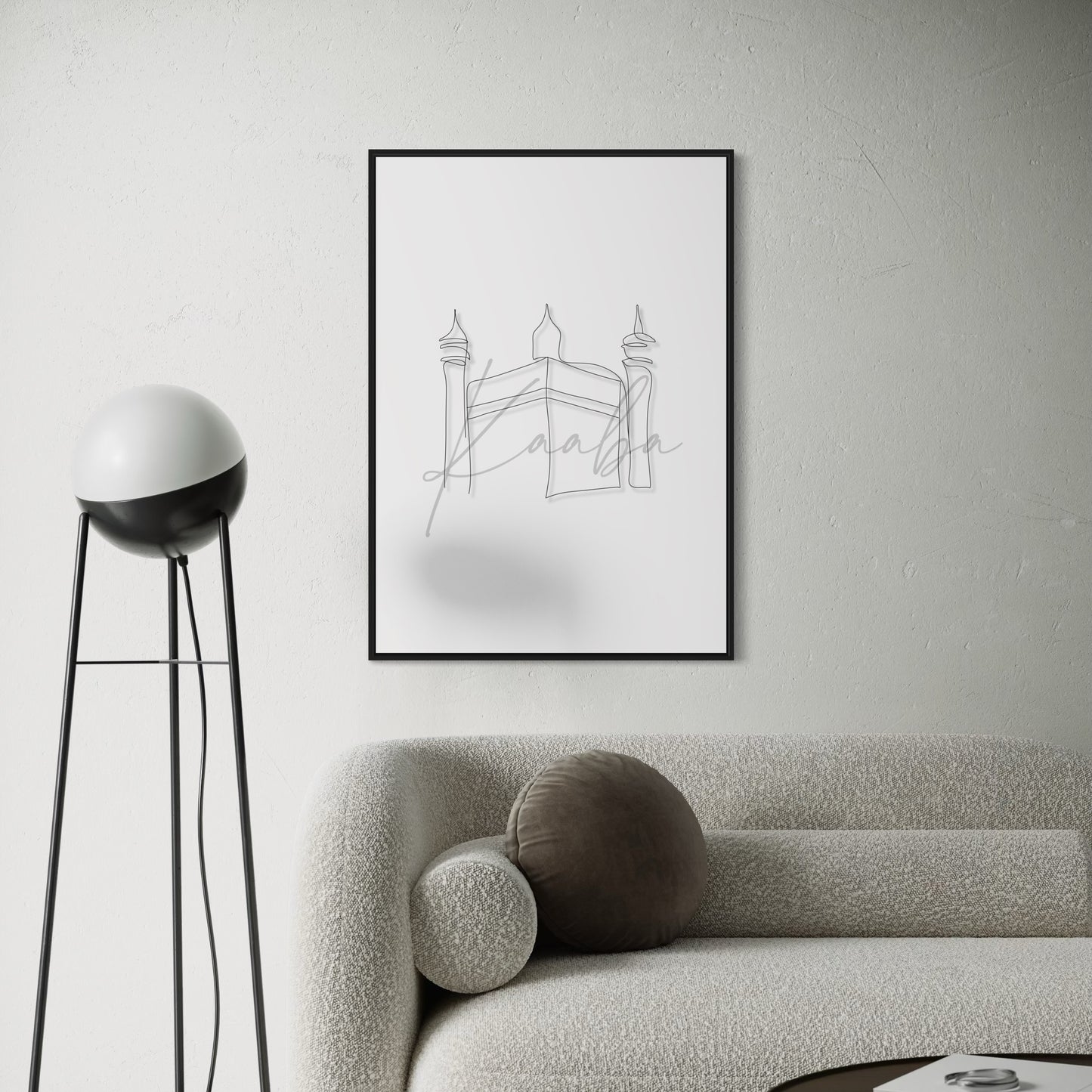 KAABA abstrakt Poster