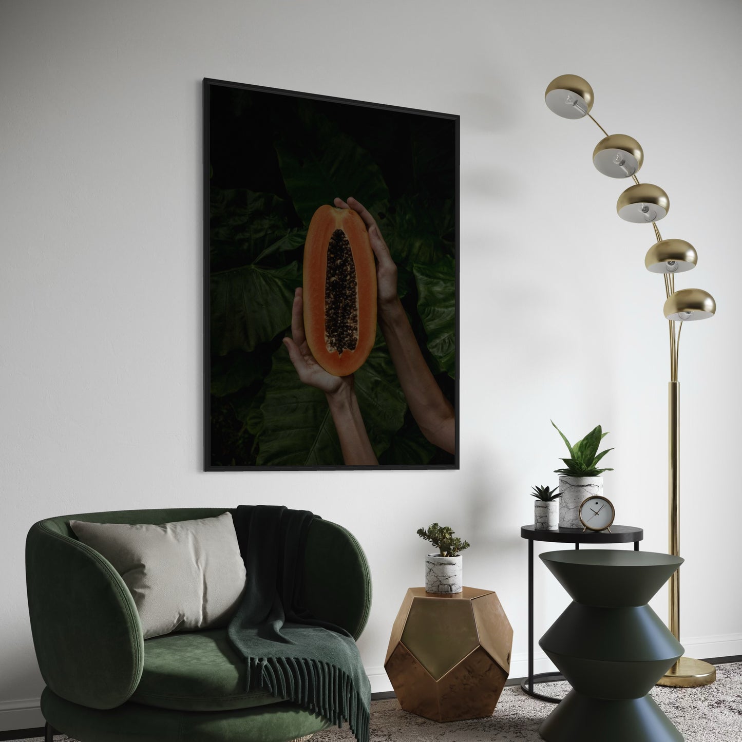 Carica Papaya Poster