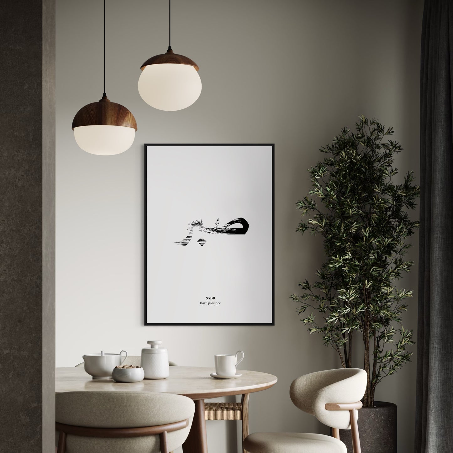 SABR abstrakt Poster