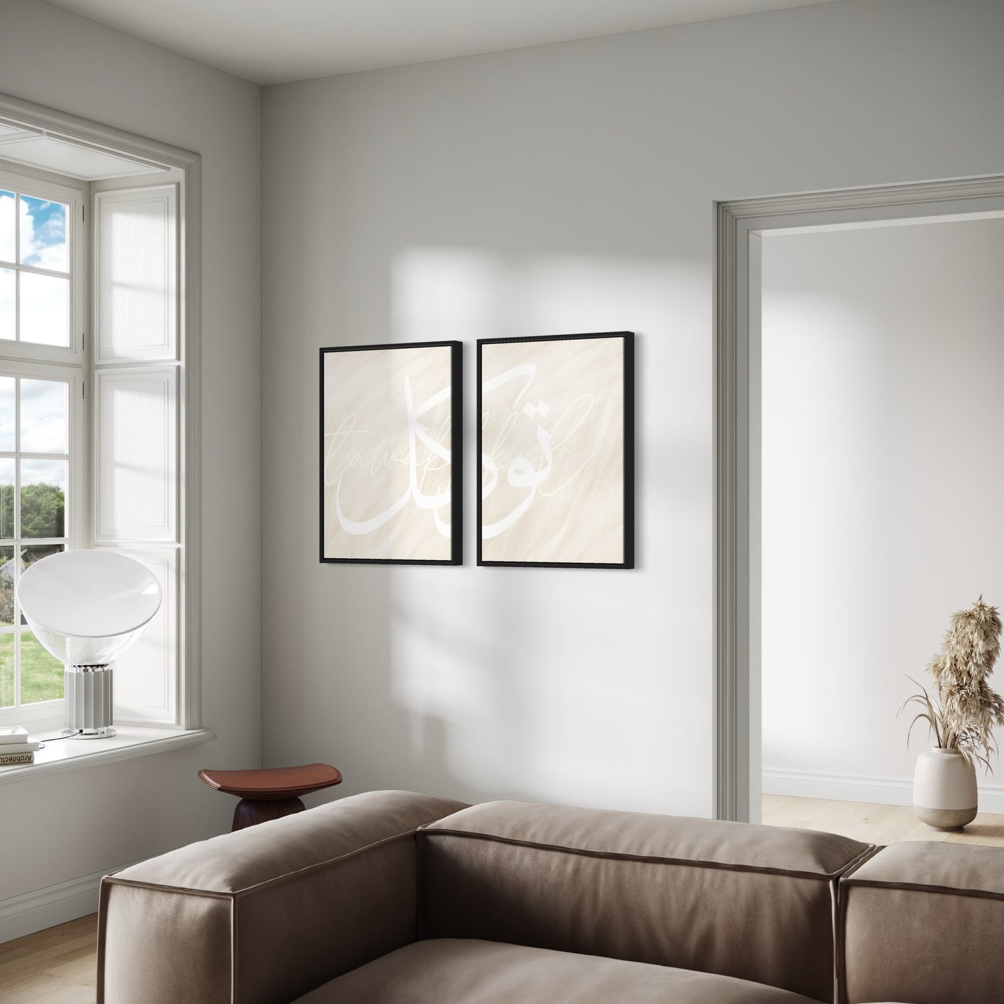 2er-Set TAWAKKUL Poster in beige