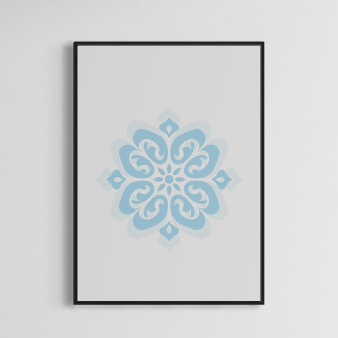 Ornamente blue no2