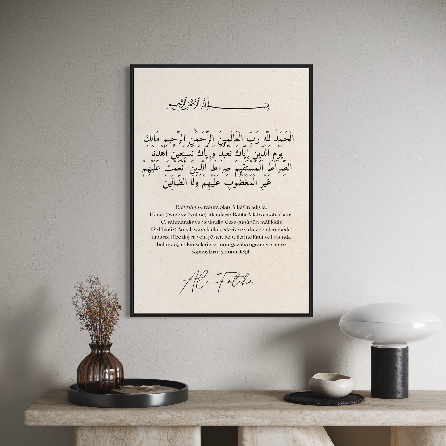 Sure Al Fatiha Poster