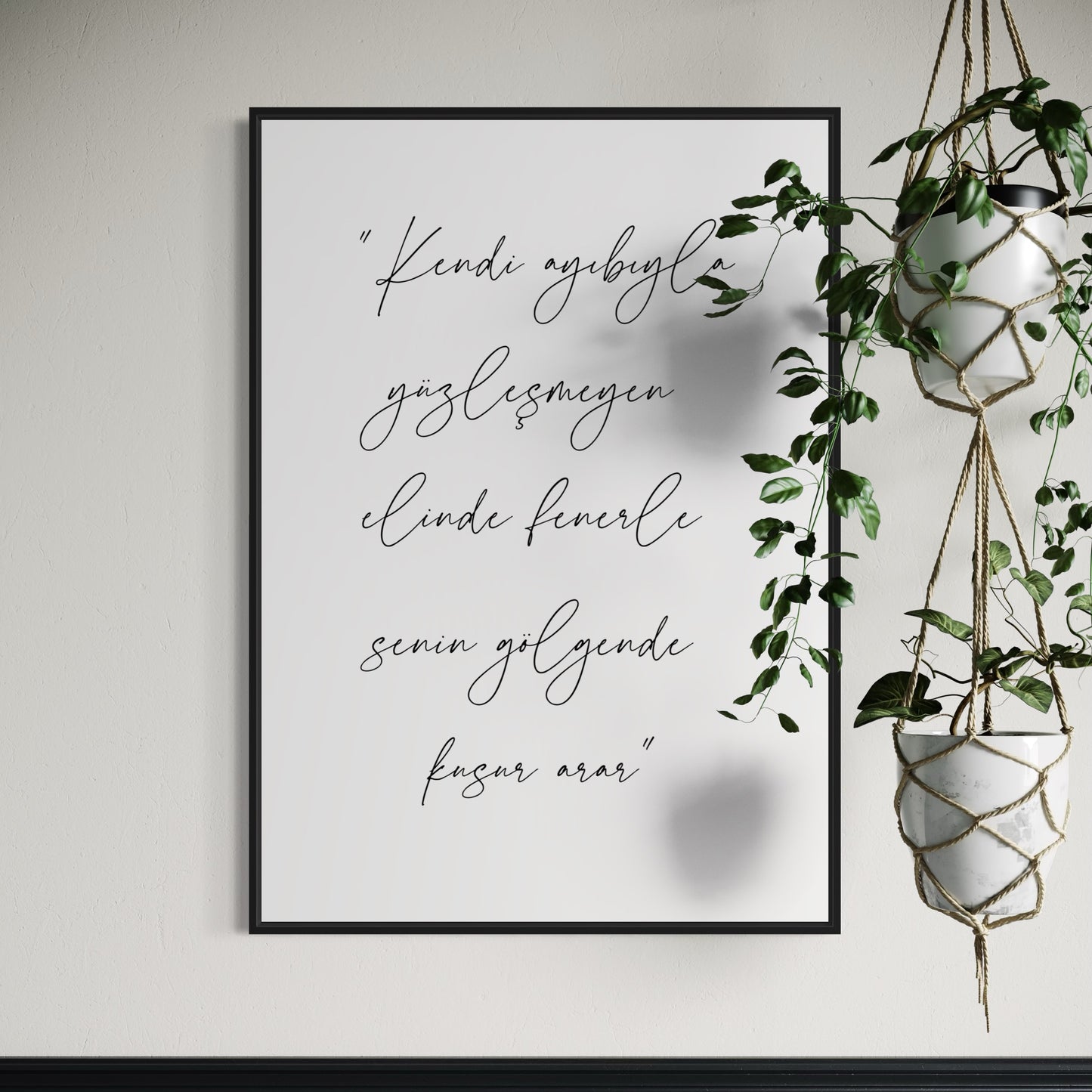 turkish Quote Poster