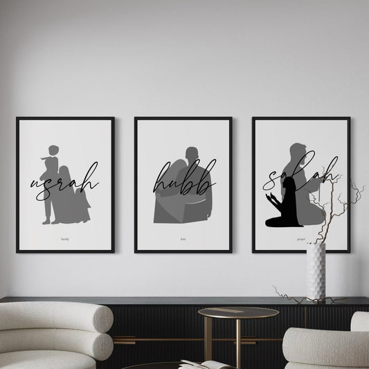 3er-Set Family Love Prayer