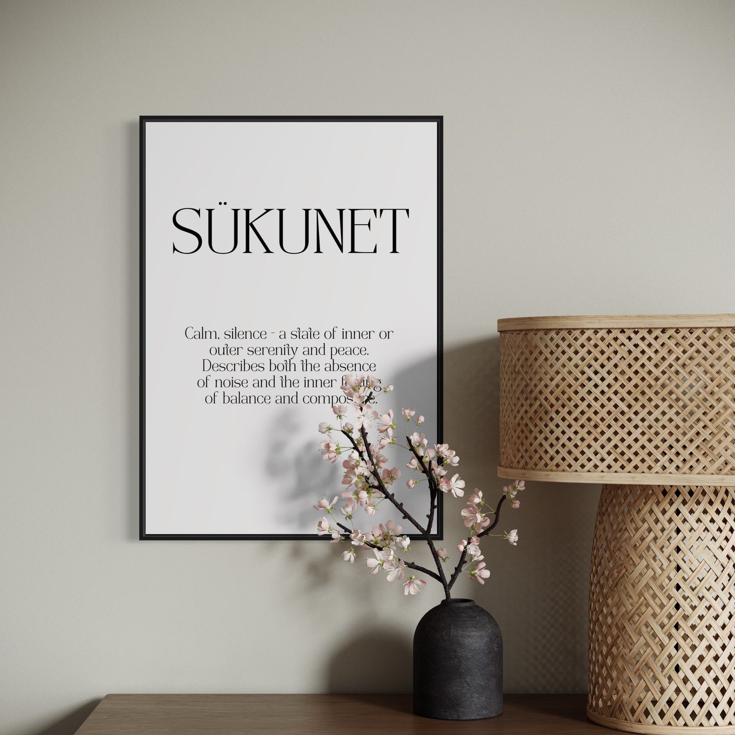 SÜKUNET Poster