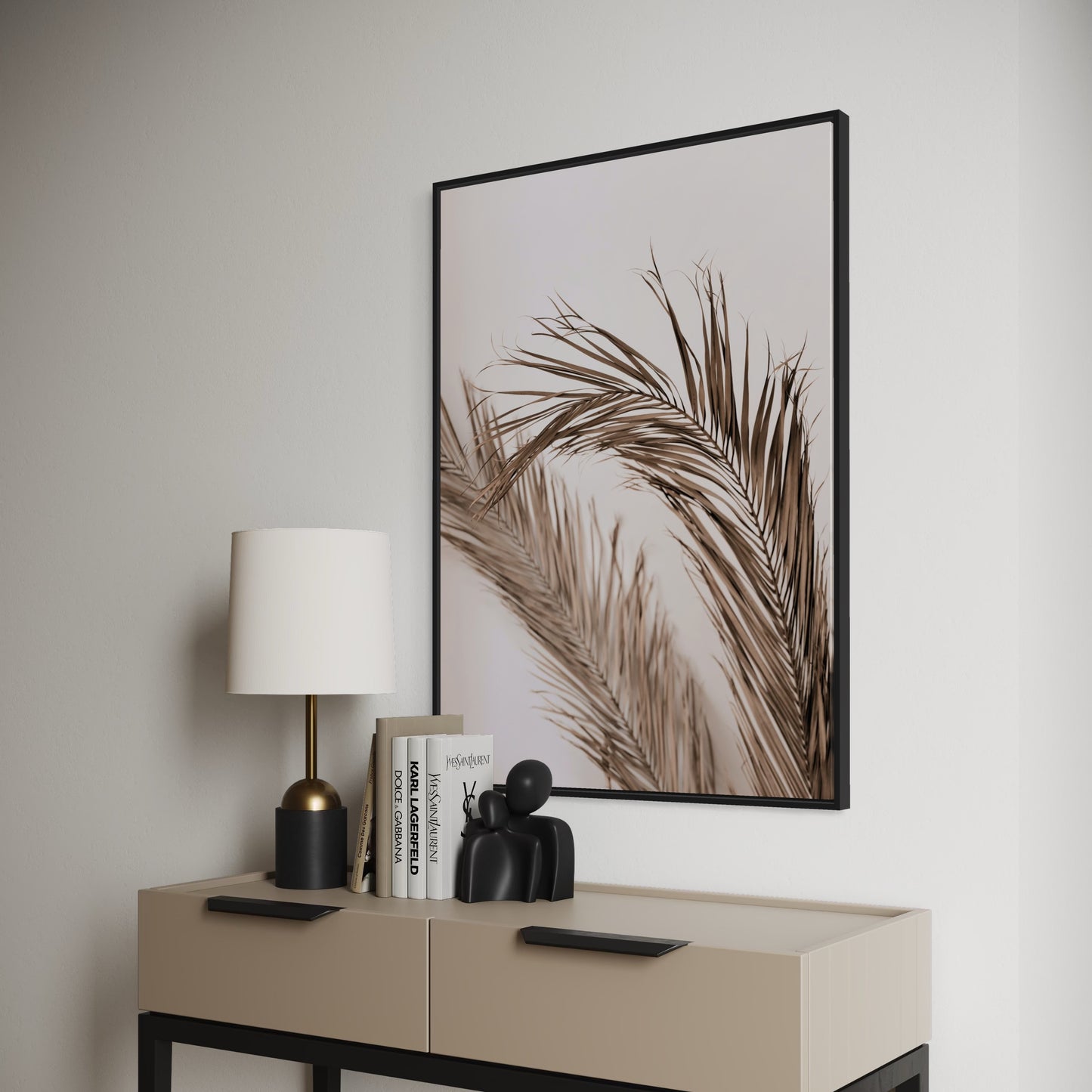 Desert Poster in braun