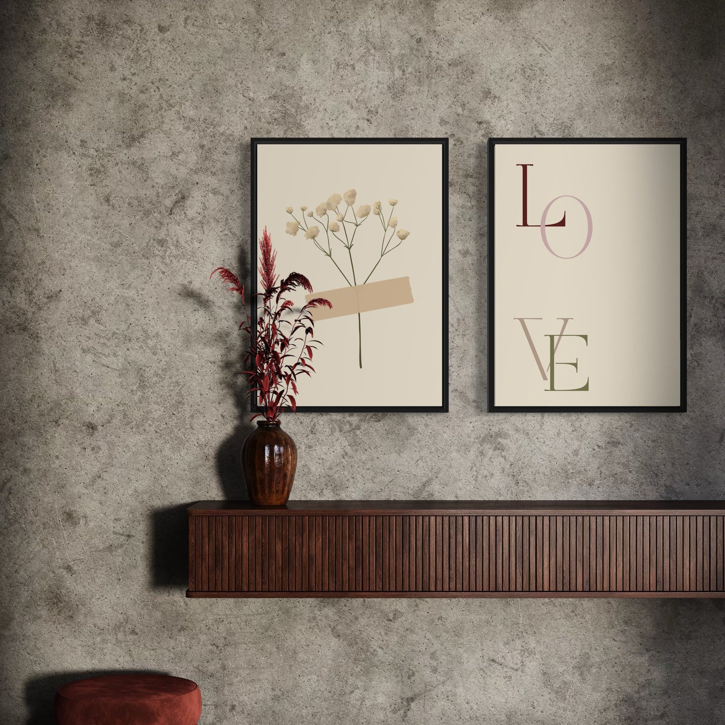 2er-Set LOVE