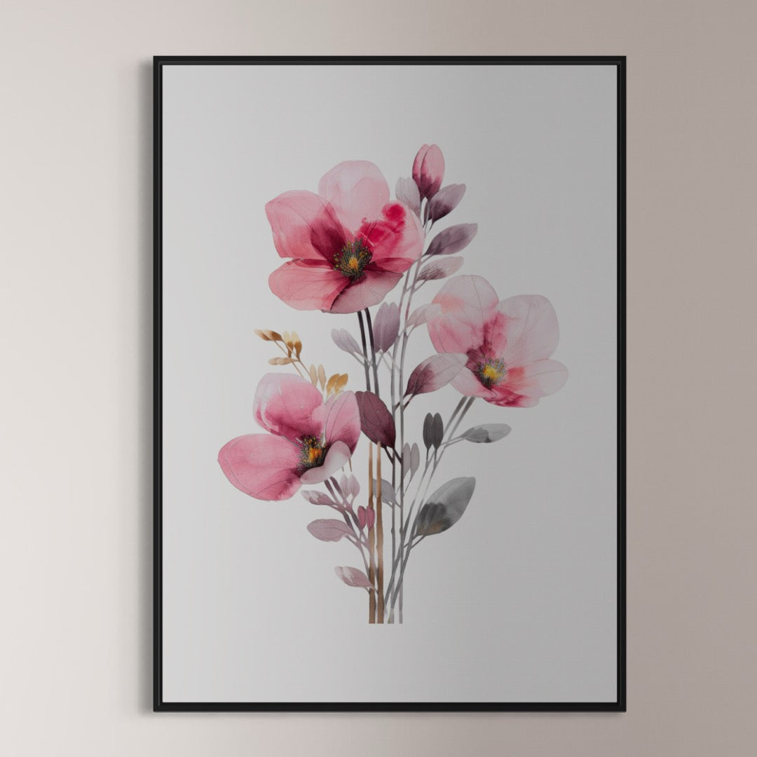 Bouquet of flowers in blue | rose