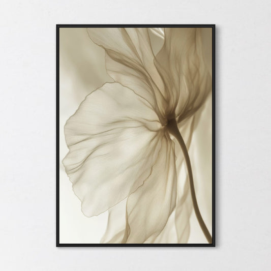 Zarte Blüte Poster
