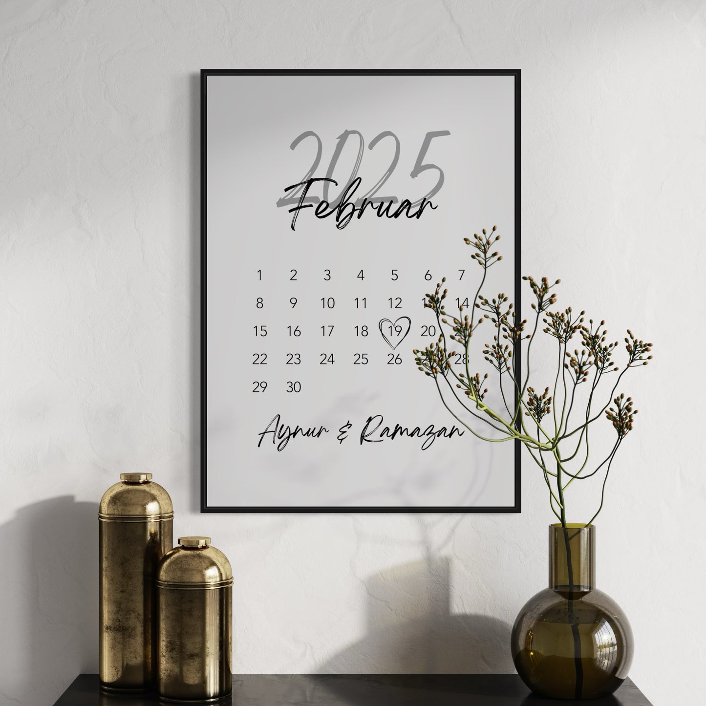 Our special day Poster | PERSONALISIERT