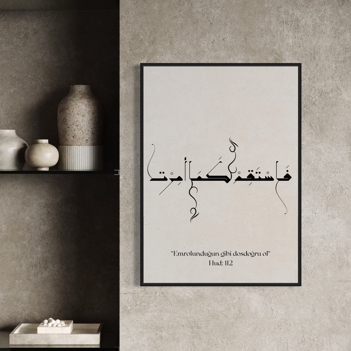 Hud: 112 "Emrolundugun gibi dosdoğru ol" Poster