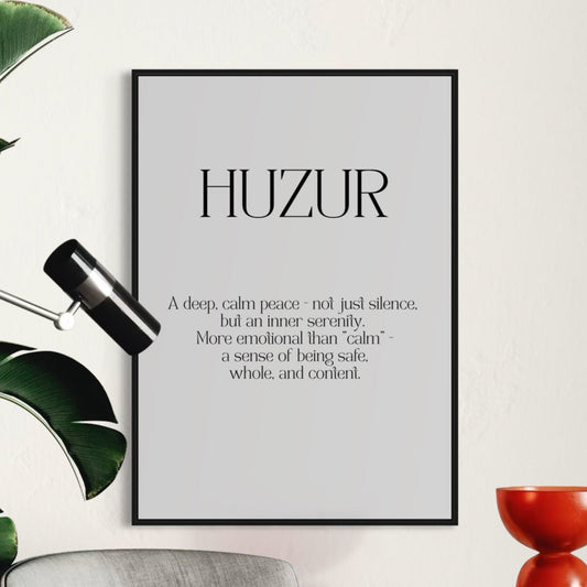 HUZUR Poster