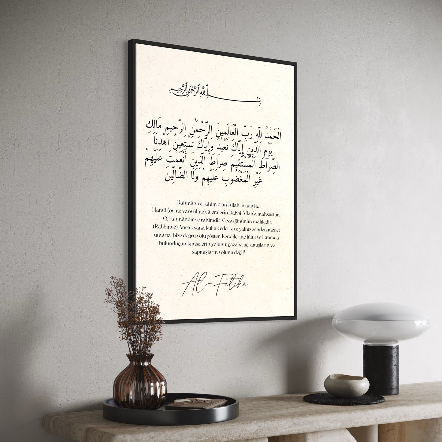 Sure Al Fatiha Poster