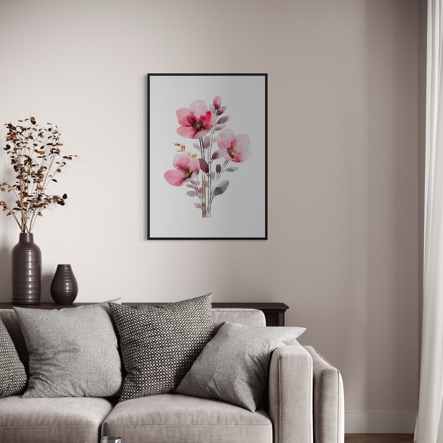 Bouquet of flowers in blue | rose