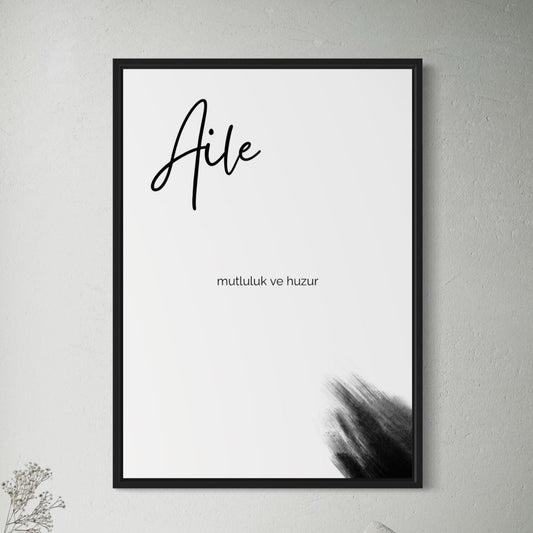 AILE - mutluluk ve huzur Poster