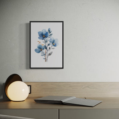 Bouquet of flowers in blue | rose
