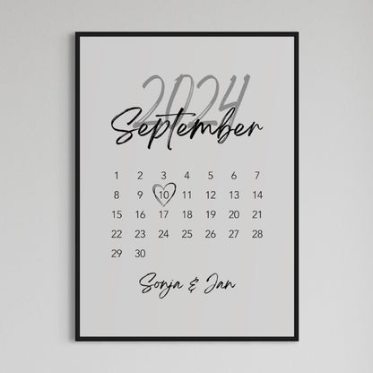Our special day Poster | PERSONALISIERT