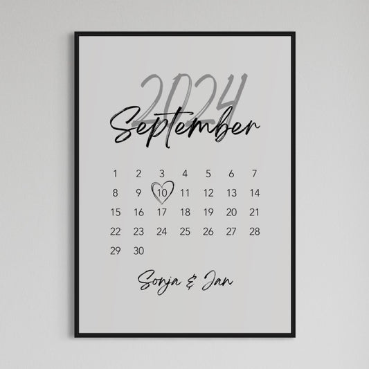 Our special day Poster | PERSONALISIERT