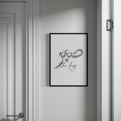 SABR arabic - patience is the key Poster
