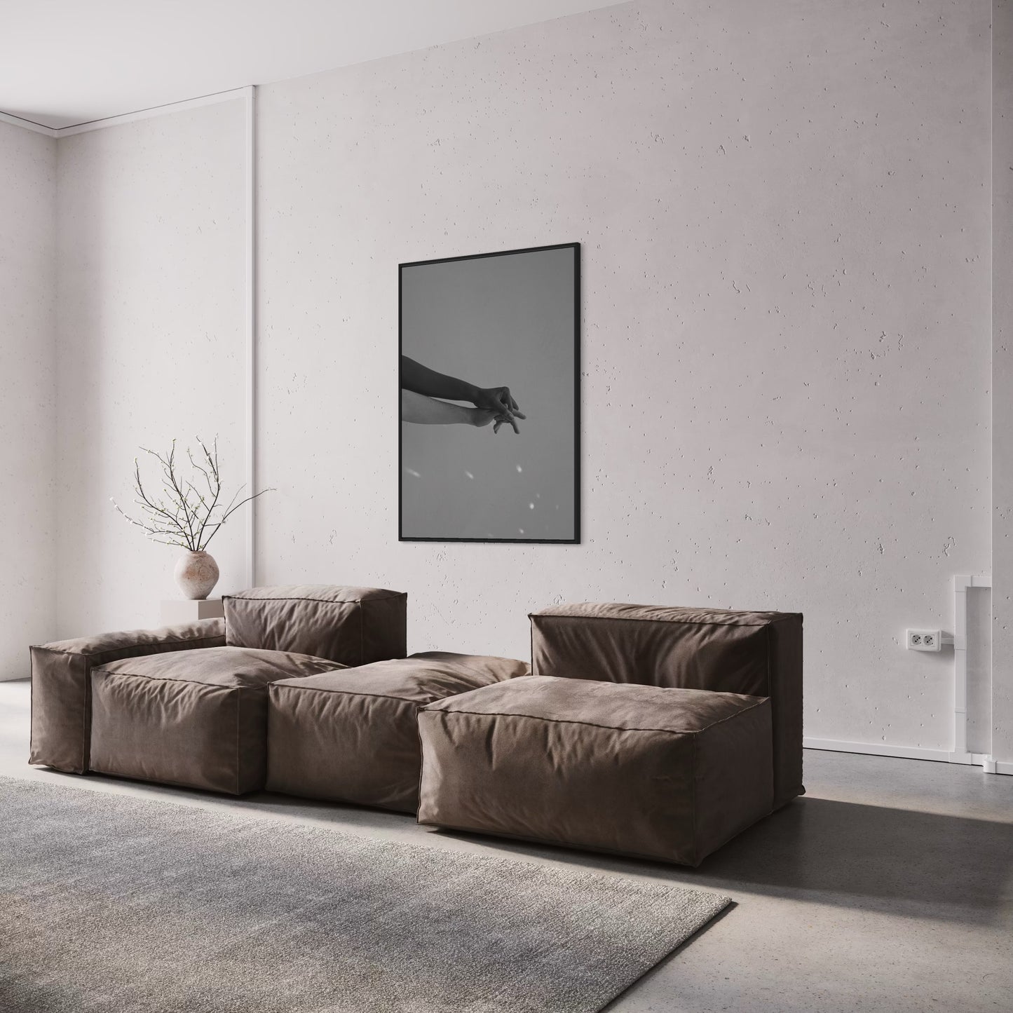 Holding Hands Poster