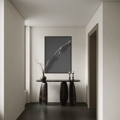 Touching Hands Poster