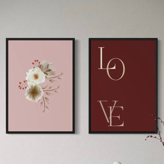2er-Set LOVE