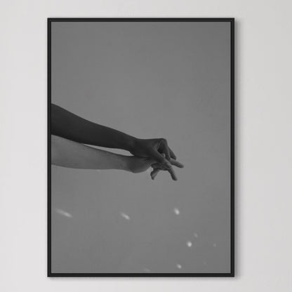 Holding Hands Poster