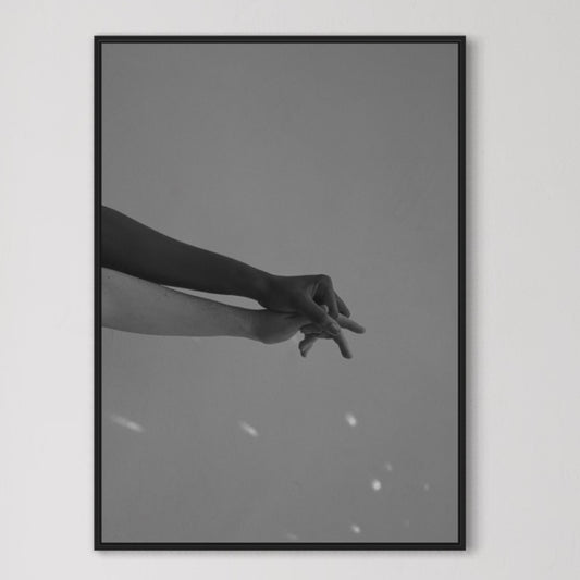 Holding Hands Poster