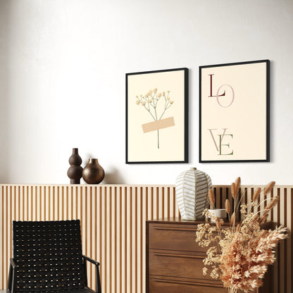 2er-Set LOVE