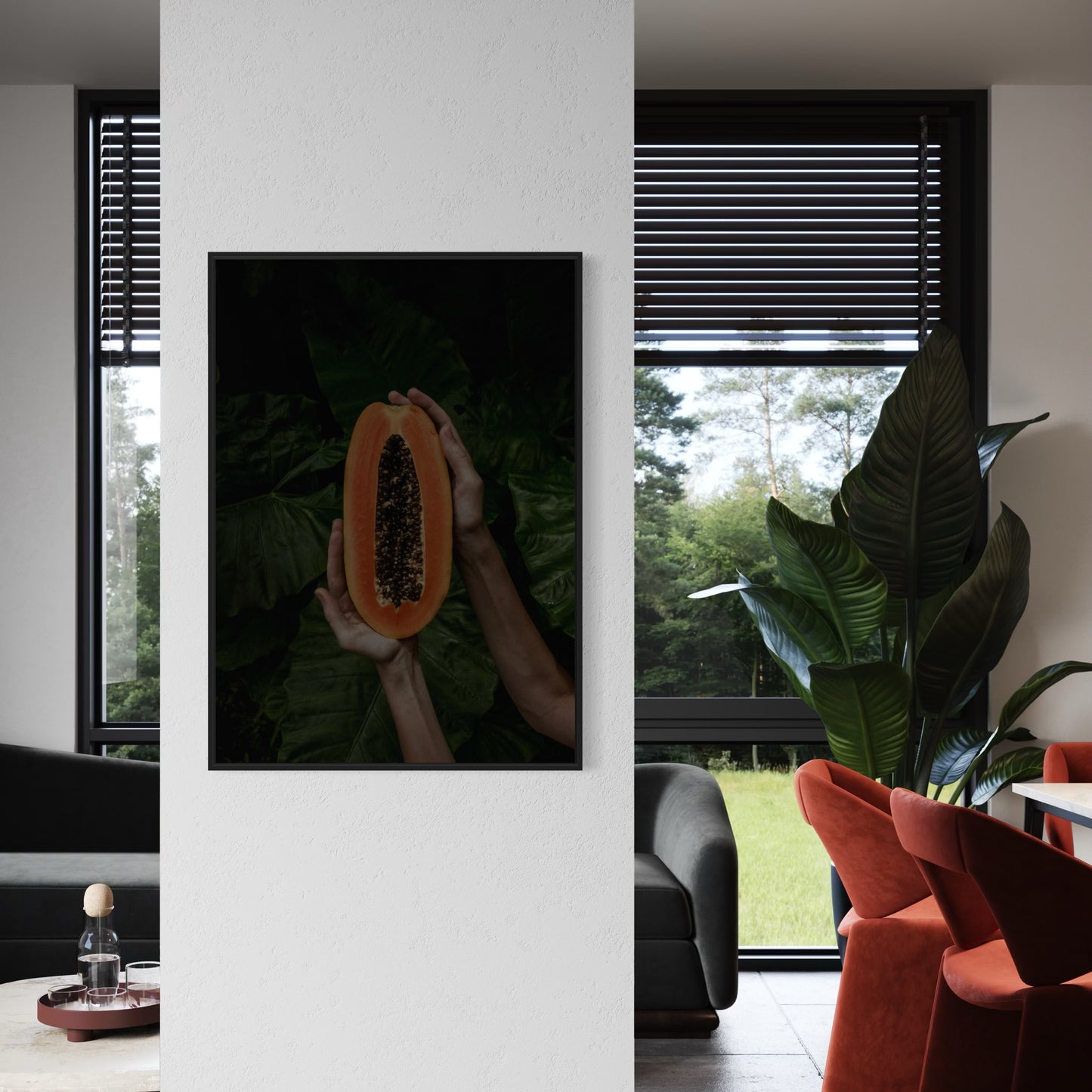 Carica Papaya Poster