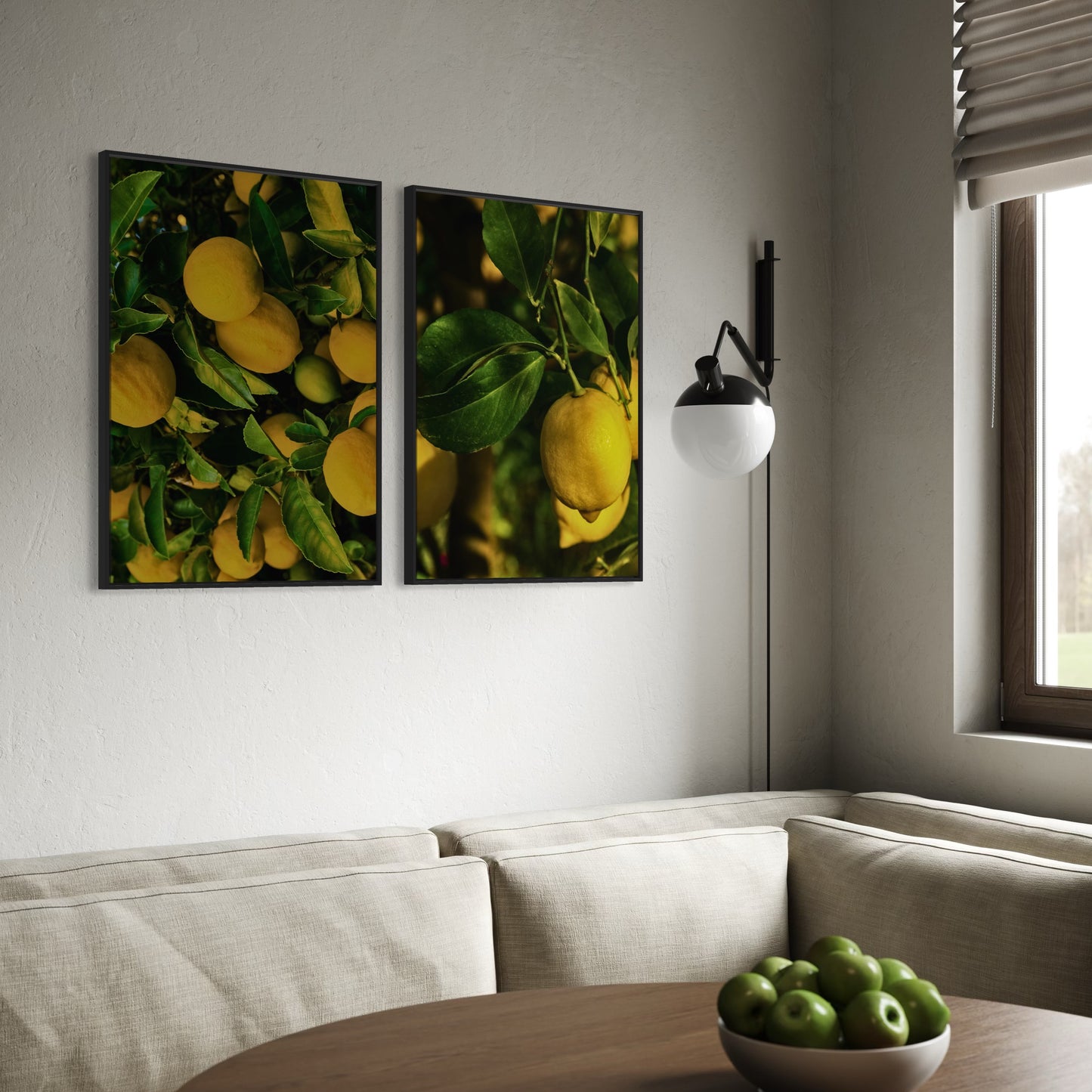 2er-Set Lemons Poster