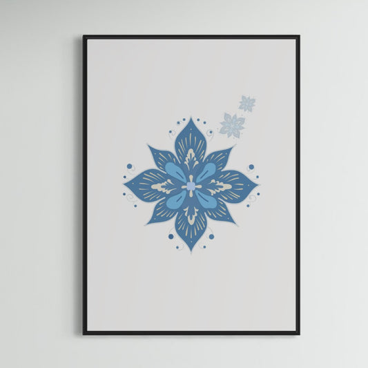 Ornamente blue no1
