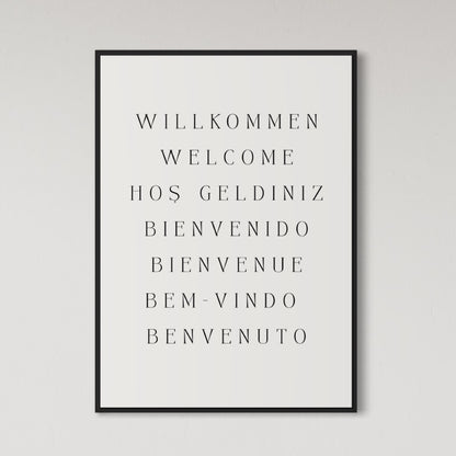 One Word - Many Languages Poster