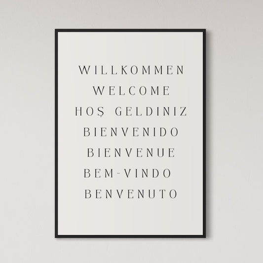 One Word - Many Languages Poster