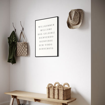One Word - Many Languages Poster
